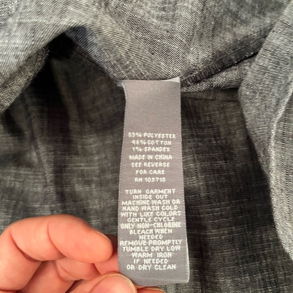 Sharagano Button-Down Midi Dress - Picture 4 of 6